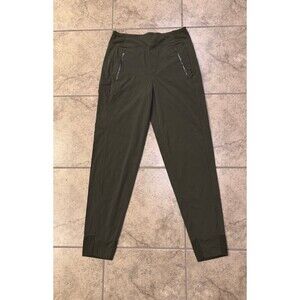 Athleta Trekkie Dark Green Women’s Pants Zipper Pockets